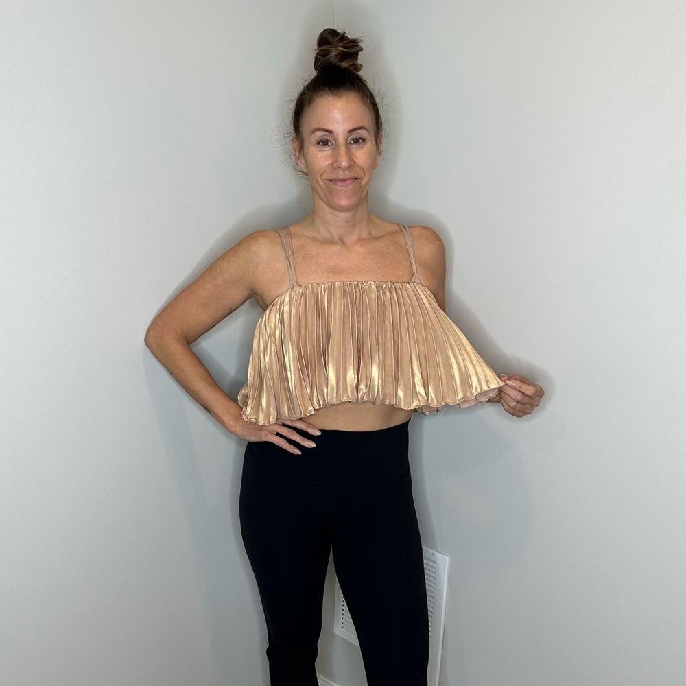 Boho Chic Crop Tank by By Together Clothing - Size S